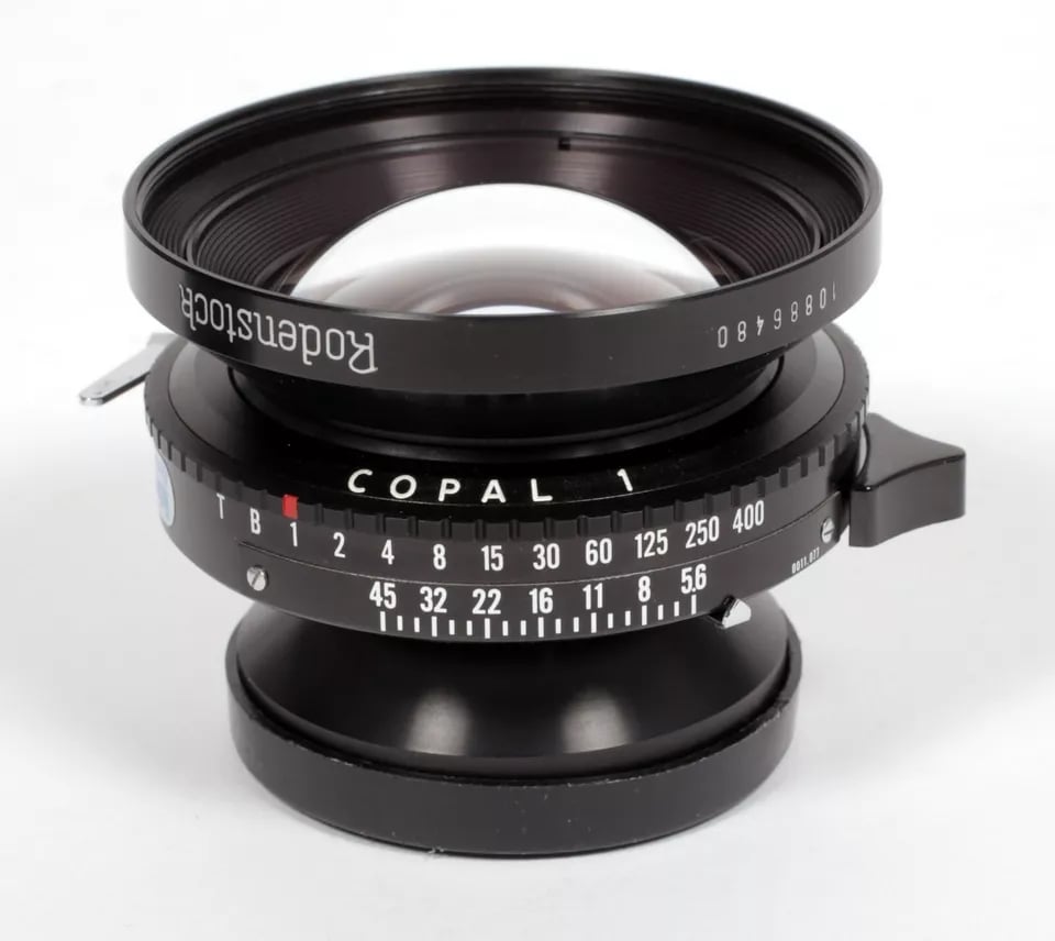 Rodenstock Apo-Sironar-W 150mm F5.6 Lens in Copal #1 Shutter #4054